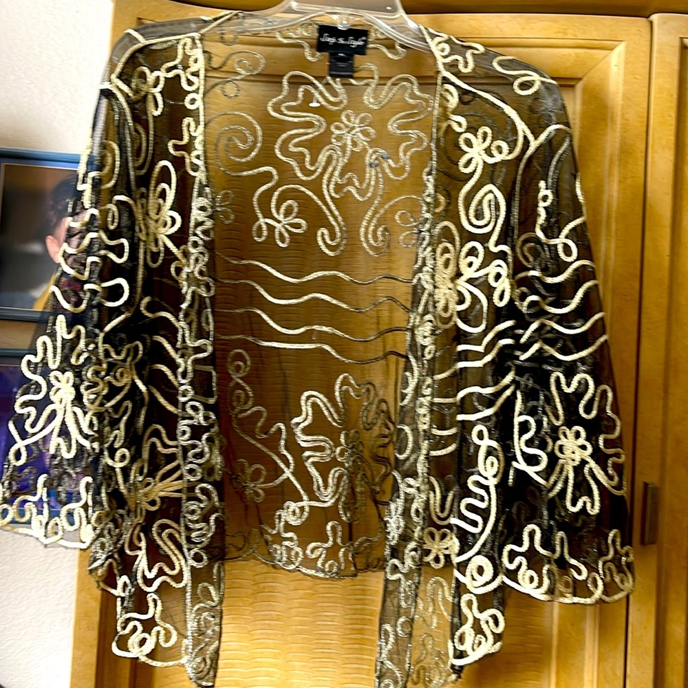 EVENING -SHEER JACKET  over lay